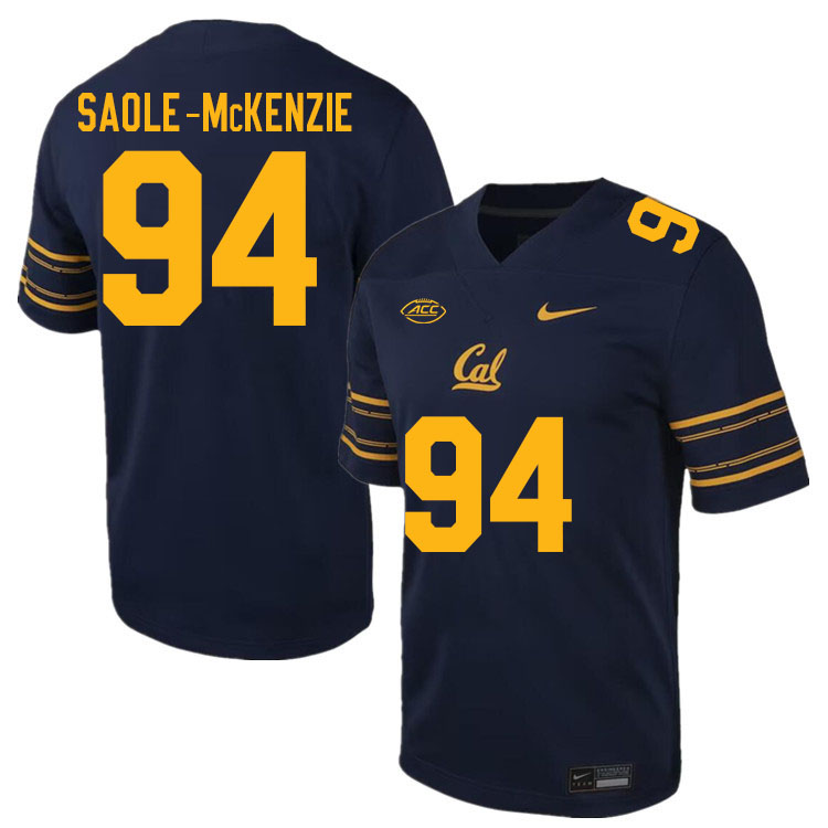 California Golden Bears #94 Stanley Saole-McKenzie ACC Conference College Football Jerseys Stitched Sale-Navy